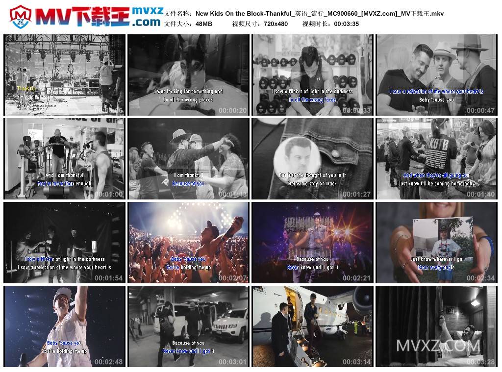 New Kids On the Block-Thankful_英语_流行_MC900660